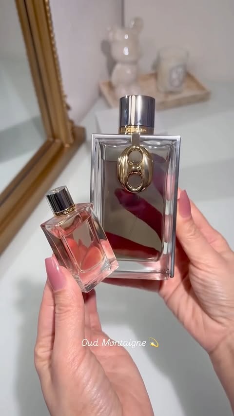 Instagram post by @anniiearif for rabanne. Caption reads: Oud Montaigne by @rabanne ✨
When oud meets....