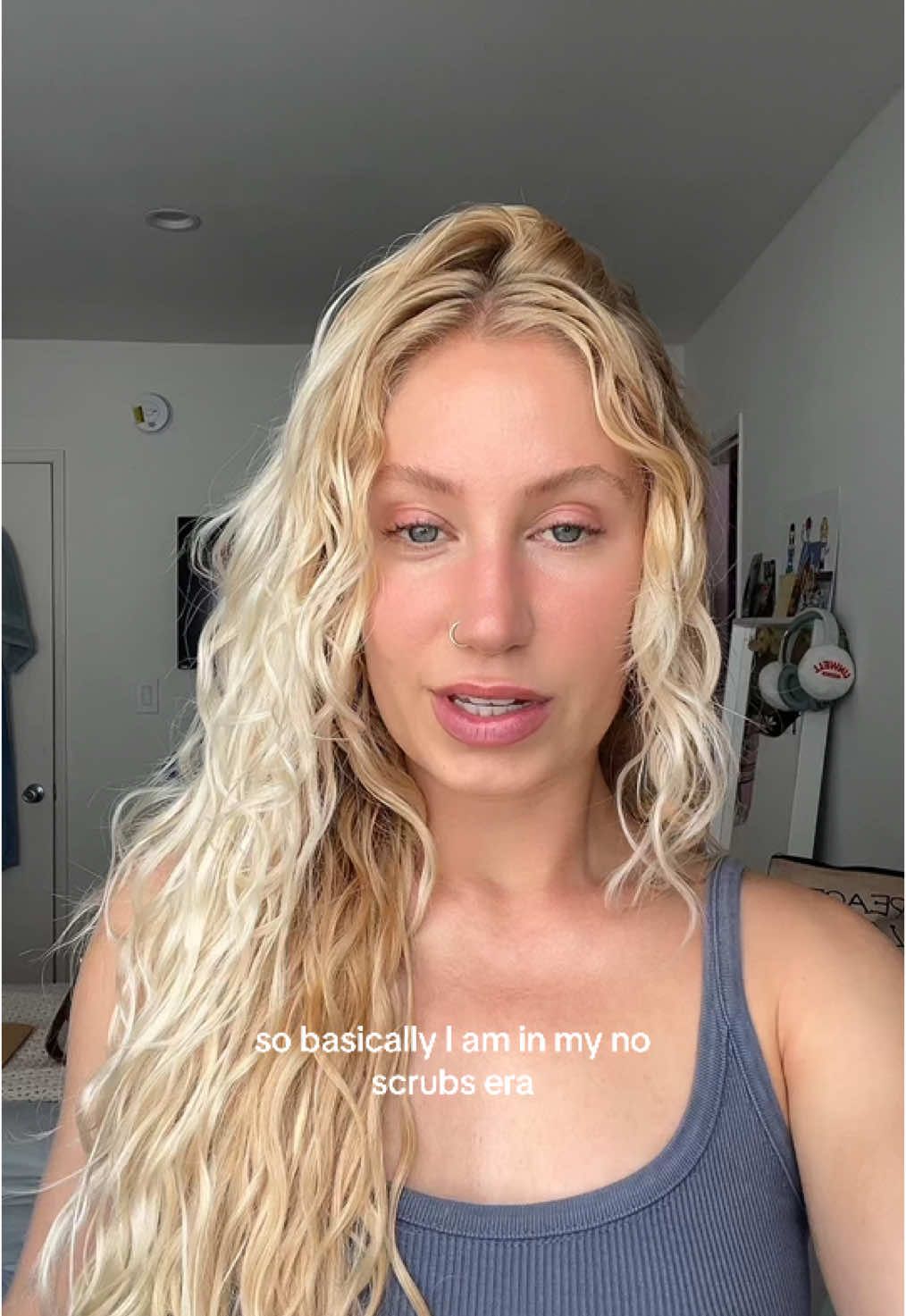 TikTok post by @baddgalfifi for AmLactin. Caption reads: how i’m leaving the scrubs behind … @AmLactin....