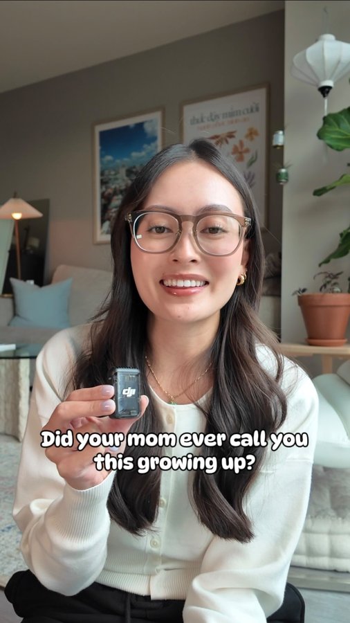 Instagram post by @mishshellyy for Covry. Caption reads: Vietnamese Lesson: facial features & glasses....