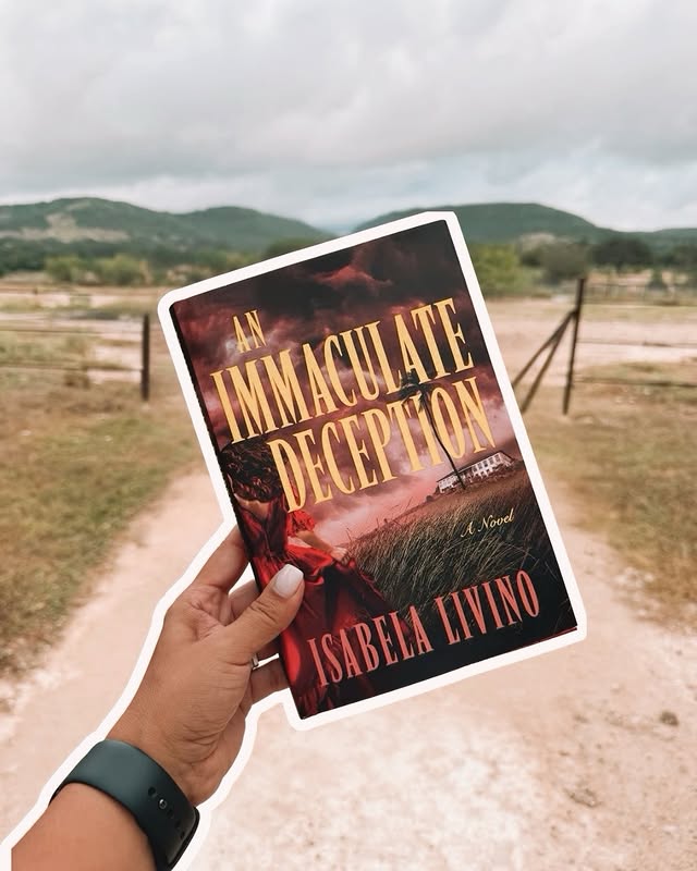 Instagram post by @therealbookhustler for Dutton Books. Caption reads: [...] @isabelalivino First a huge thanks to....
