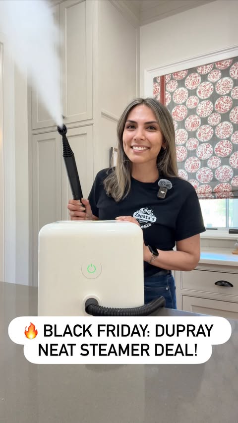 Instagram post by @zapatas_cleaning_services for Dupray. Caption reads: The Dupray Neat™ Steam Cleaner is one of my....