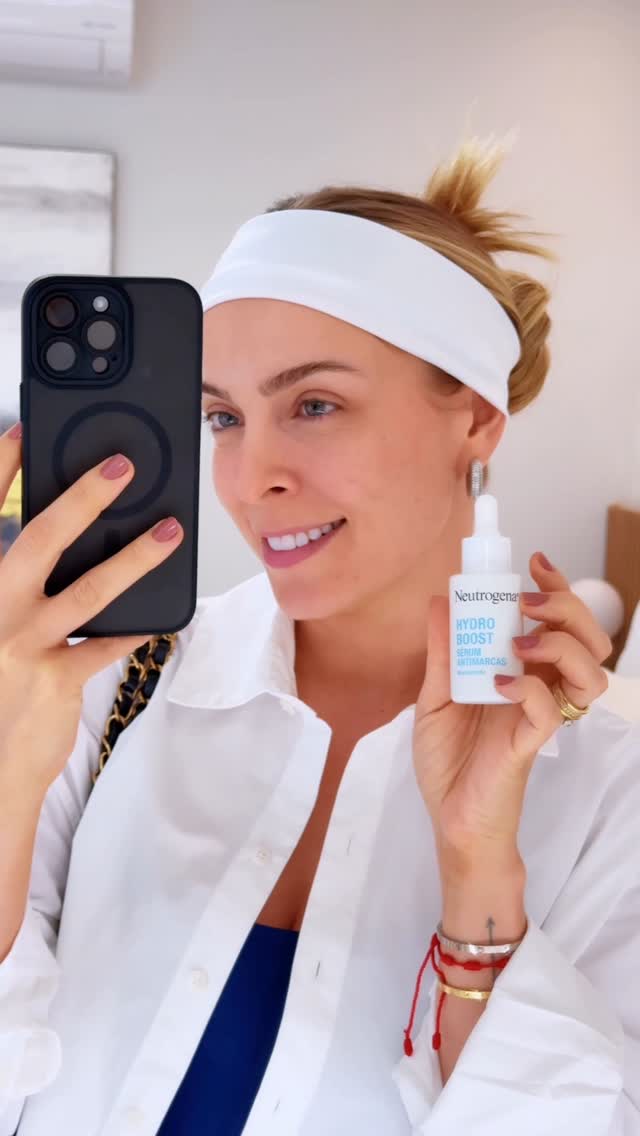 Instagram post by @tata for NEUTROGENA. Caption reads: Oiiii eu sou a Tata e tô viciada no novo....
