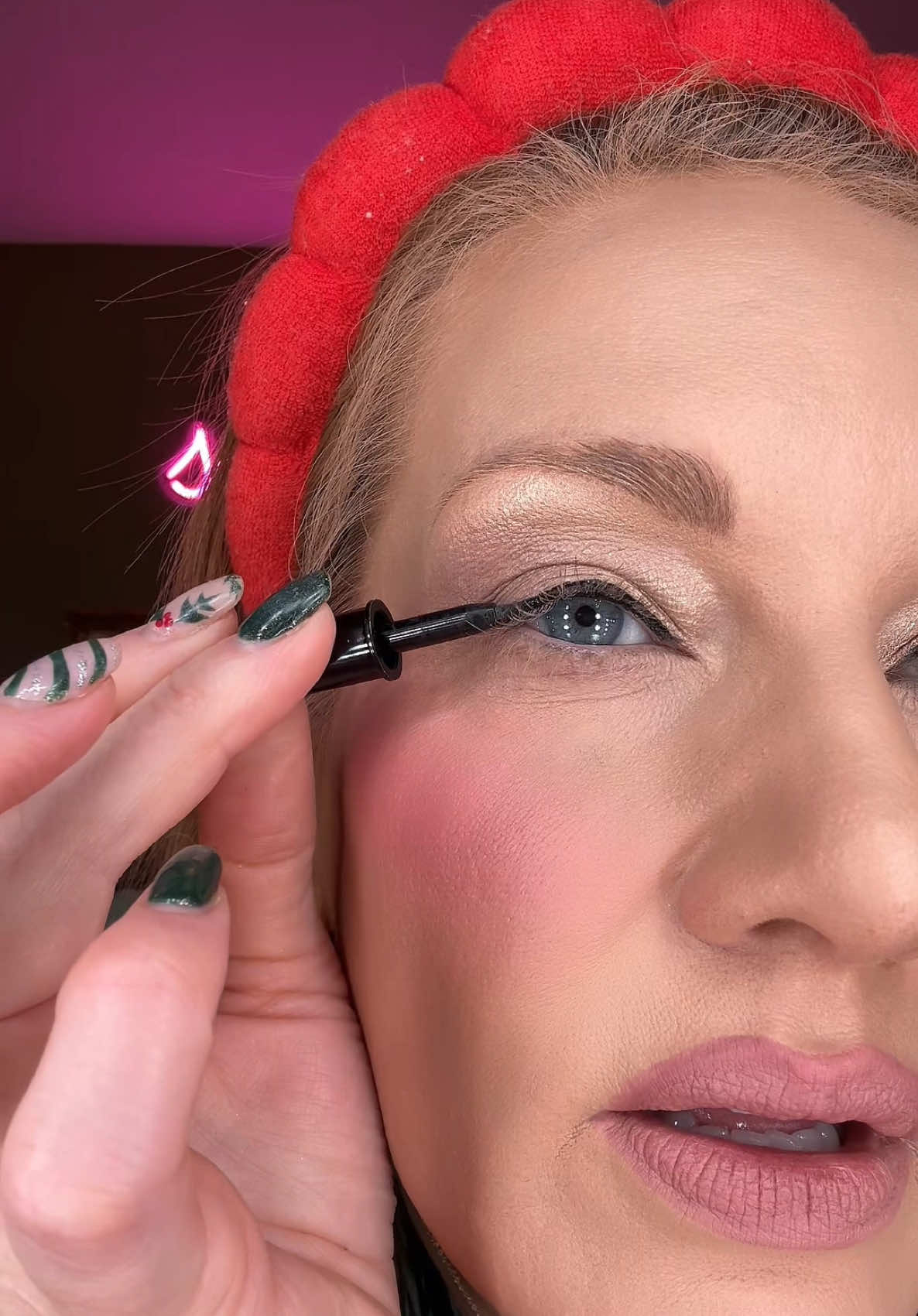 TikTok post by @makeupartistatlaw for HSN. Caption reads: @HSN, Inc @Lancôme .