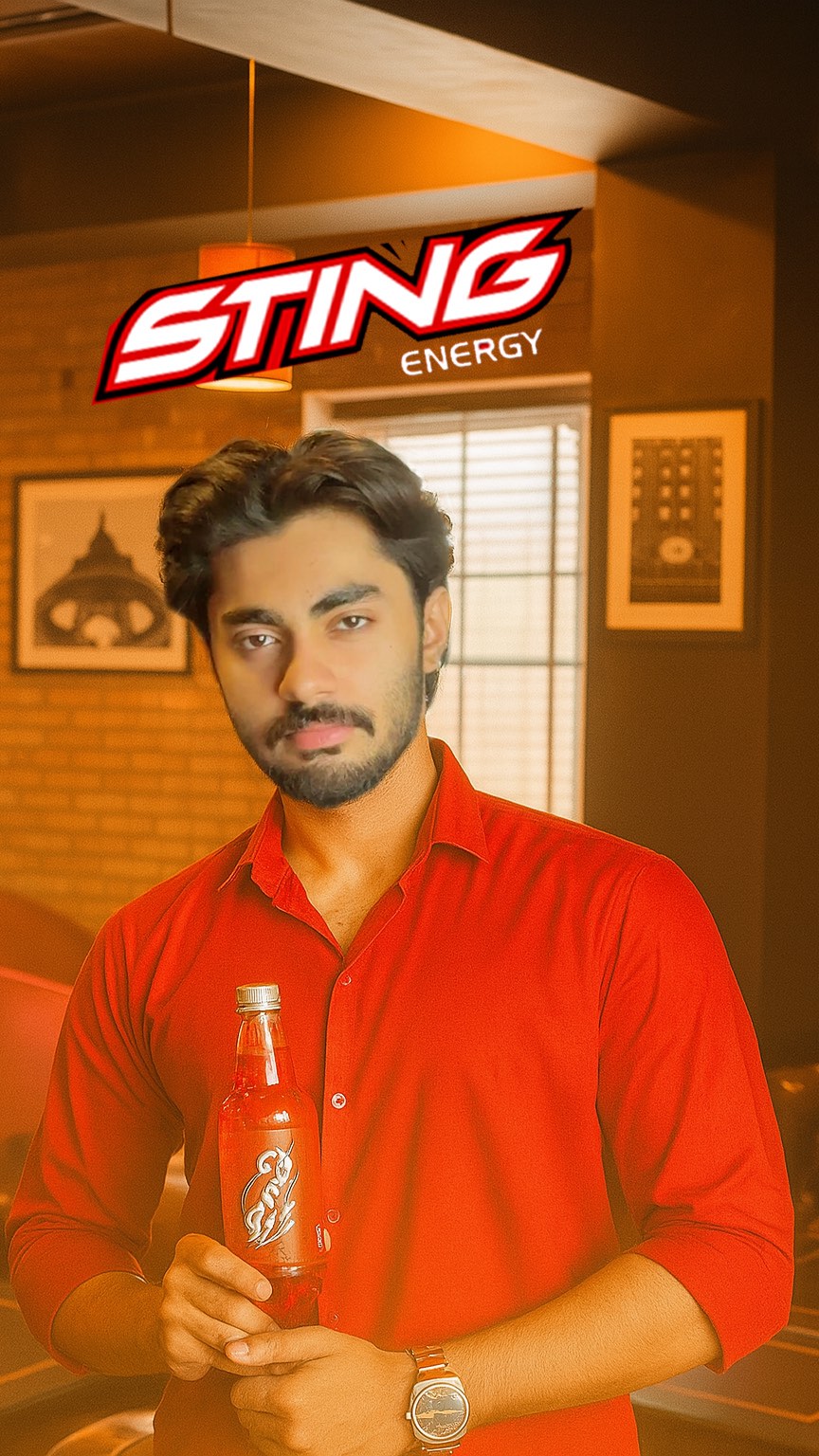 Instagram post by @hasssanngul for PepsiCo. Caption reads: Did you hear the Stinggg sound?

Head to....