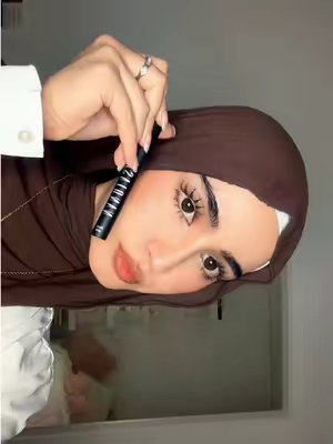 TikTok post by @yalda_omari02 for Nanolash. Caption reads: My long lash secret @NANOLASH ✨ _ _ _ #fyp....