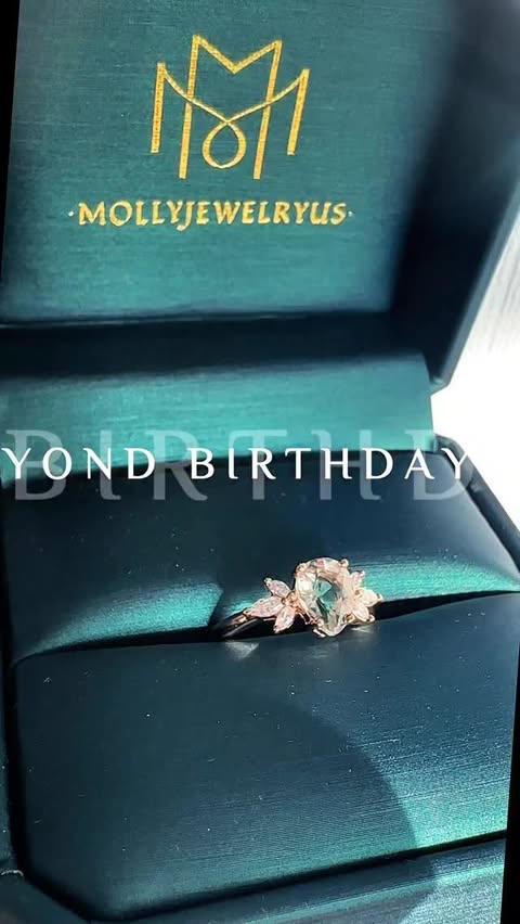 Instagram post by @hobbytests1 for Mollyjewelryus. Caption reads: [...] Go find your signature stone at....