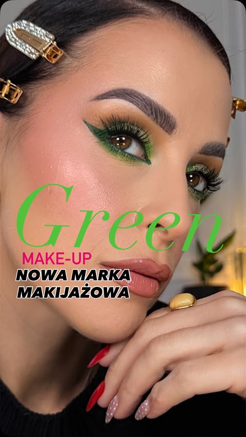 Instagram post by @zmalowana_official for About-face Beauty. Caption reads: Dostałam paczkę PR 👌🏻✨ Nowa marka....