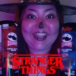 Instagram post by @culturandocomvoce for Pringles. Caption reads: Provando as Pringles Stranger Things Upside Down....