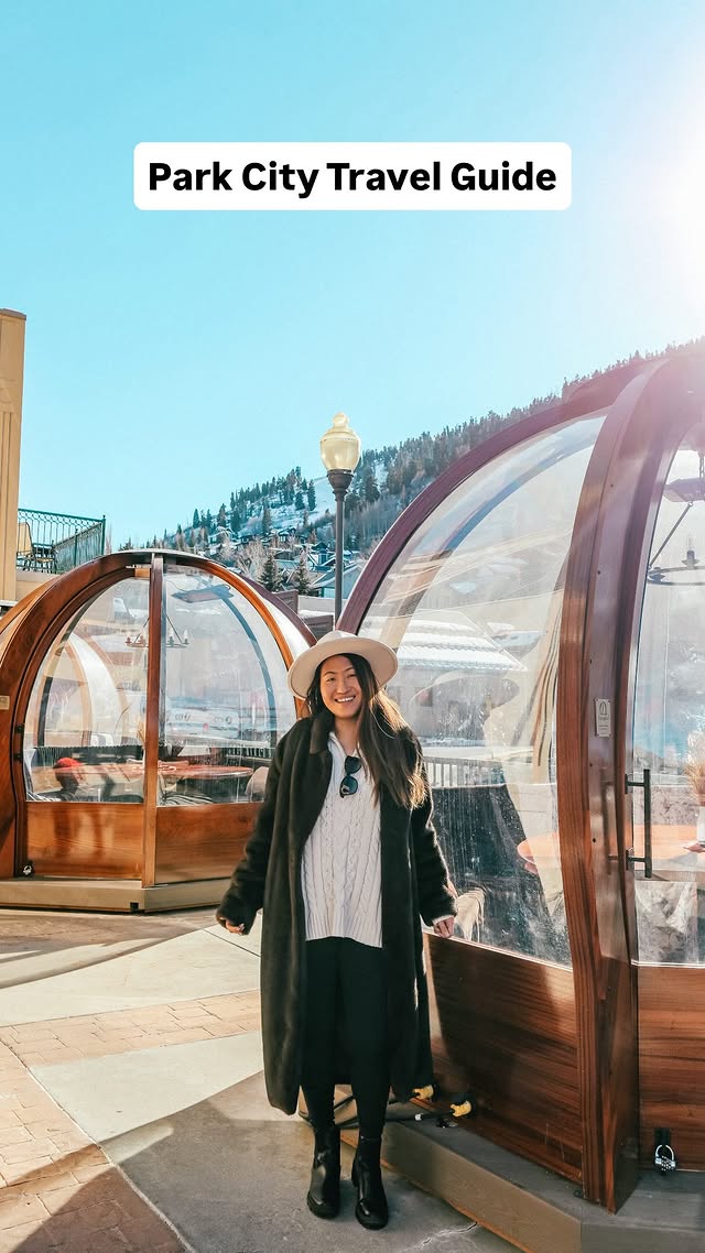 Instagram post by an influencer for Epic Pass. Caption reads: [...] 🎿 Go skiing at @pcski using @epicpass 🛍️....