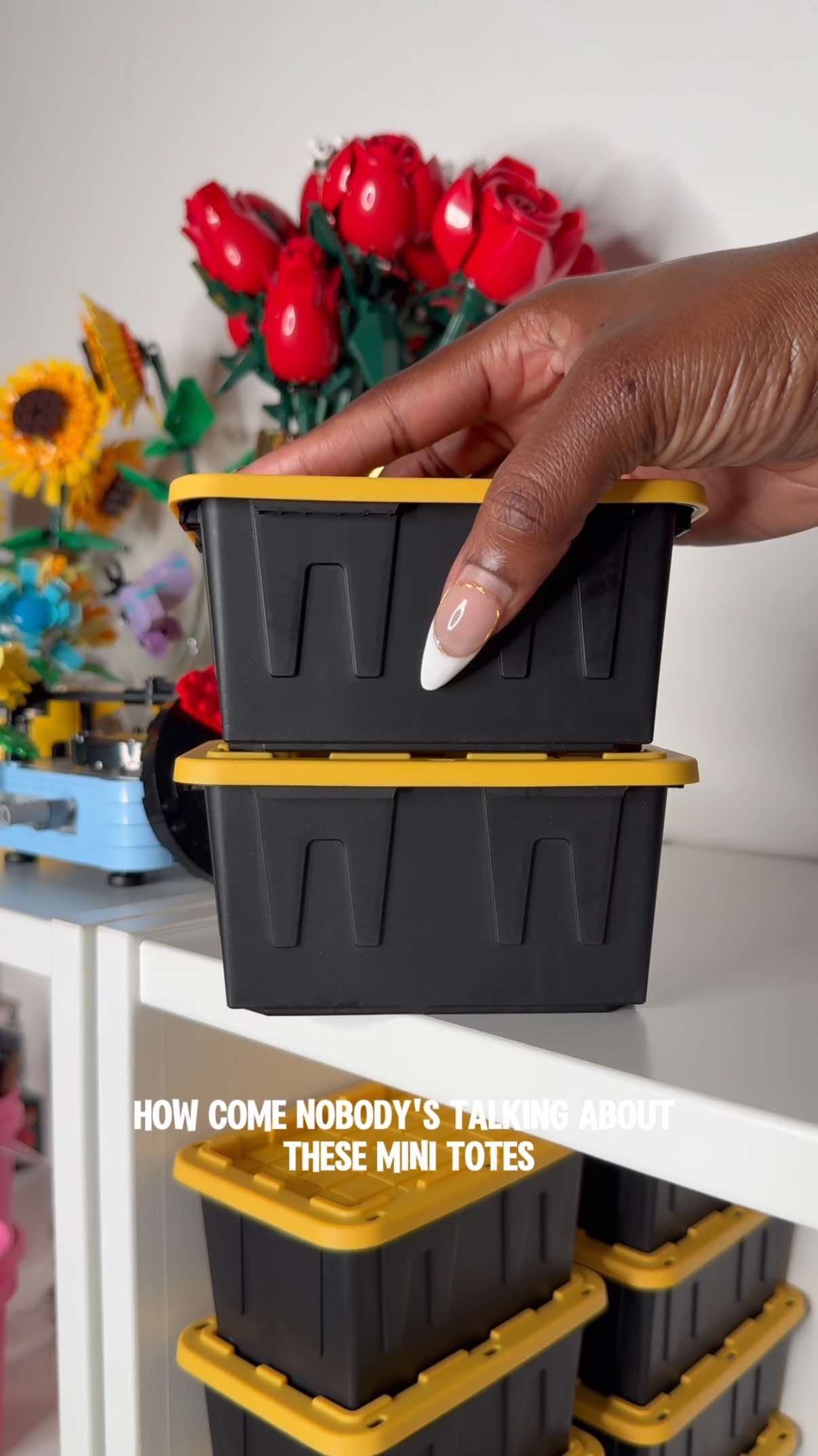 TikTok post by @classyfiedlife for Lowe's. Caption reads: I am in love with these minis from @Lowe’s and the....