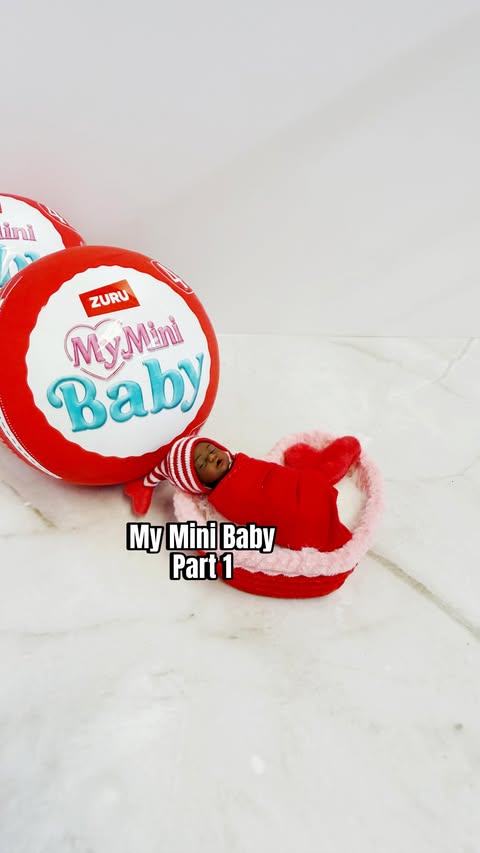 Instagram post by @cathys.corner_ for ZURU Toys. Caption reads: [...] 🙊 ✨ • • •✨AD|Gifted✨ • #myminibaby....