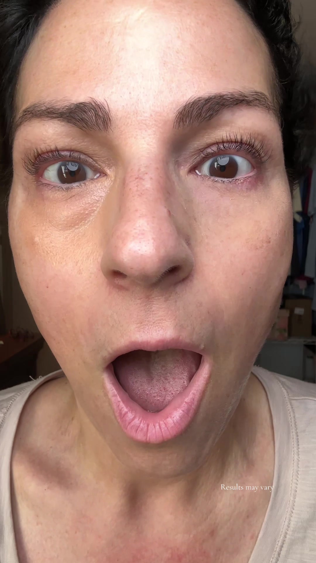 TikTok post by @itswalterhops for Westmore Beauty. Caption reads: [...] disappear shaving years off. @Westmore....