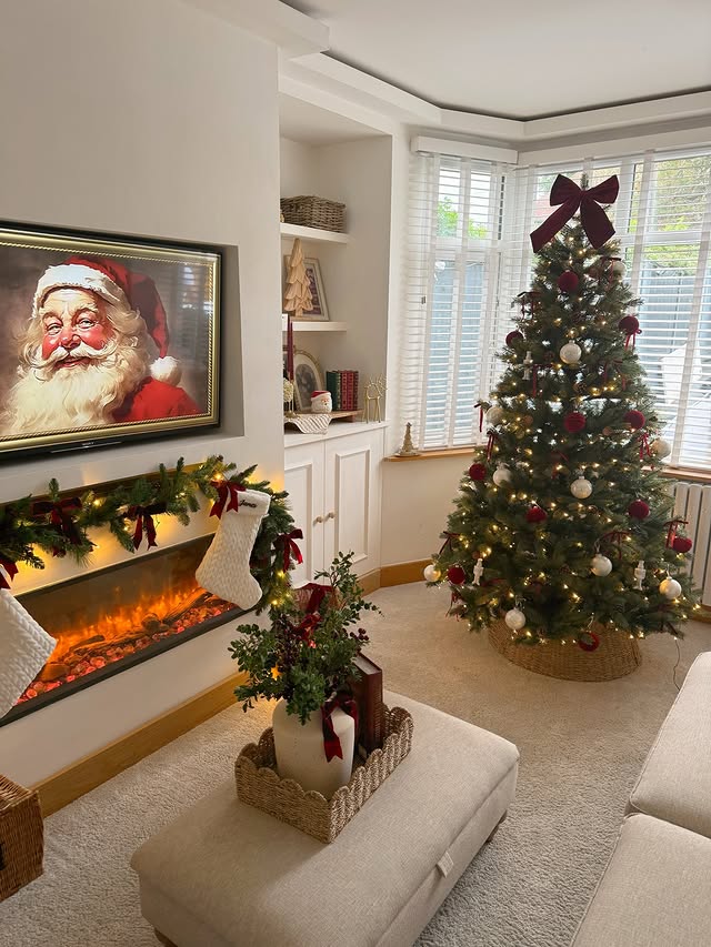 Instagram post by @girlwiththelonghairhome for Home Bargains. Caption reads: Some festive pictures 🥹

This December has been....