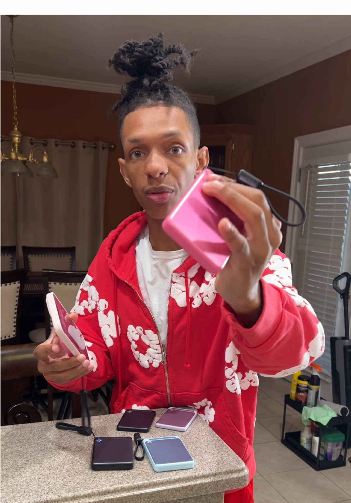 TikTok post by @montezwilson for INIU Shop. Caption reads: [...] need one of these😁📲@INIU_official....