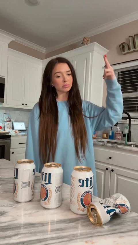 Instagram post by @megreilyy for Miller Lite. Caption reads: It’s a bad day to be a @millerlite 🍻.
