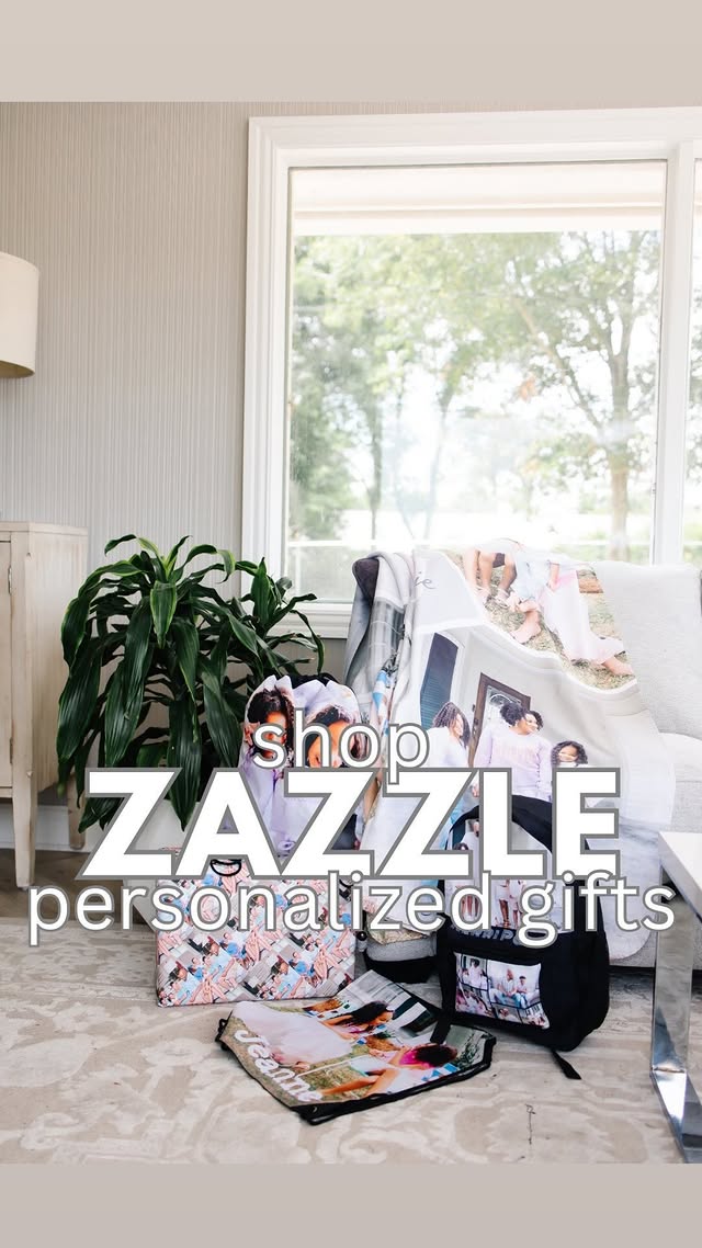 Instagram post by @thekerripaul for Zazzle. Caption reads: [...] gifts - simply to show love. #ad I used....