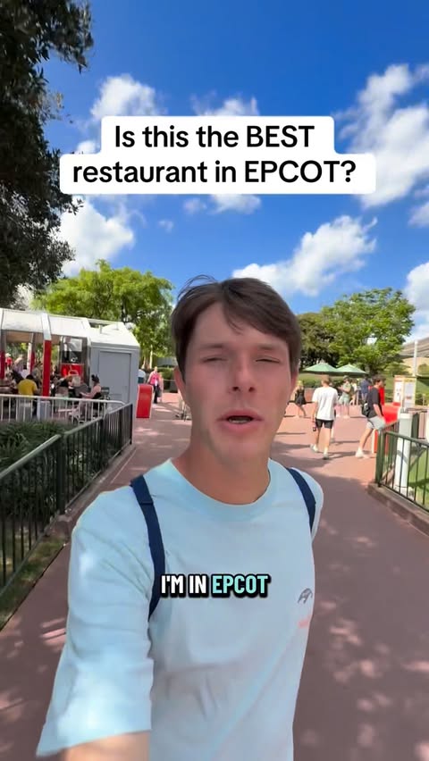 Instagram post by @outtherewithowen for Sleepyhead. Caption reads: [...] restaurant is in EPCOT? Get your Own....