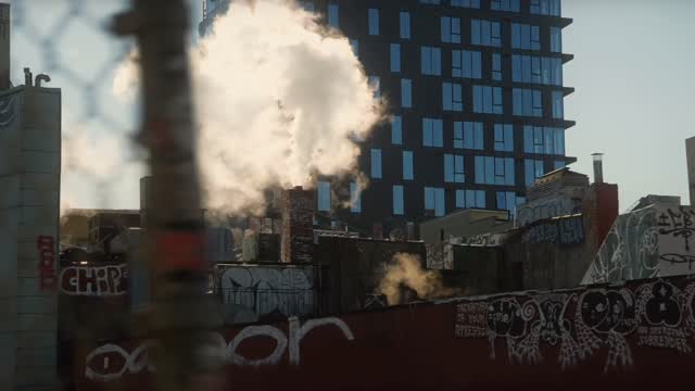 Instagram post by @crrcho for ZHIYUN. Caption reads: [...] –1000° outside 🥶 Gear: Sony fx30 with....