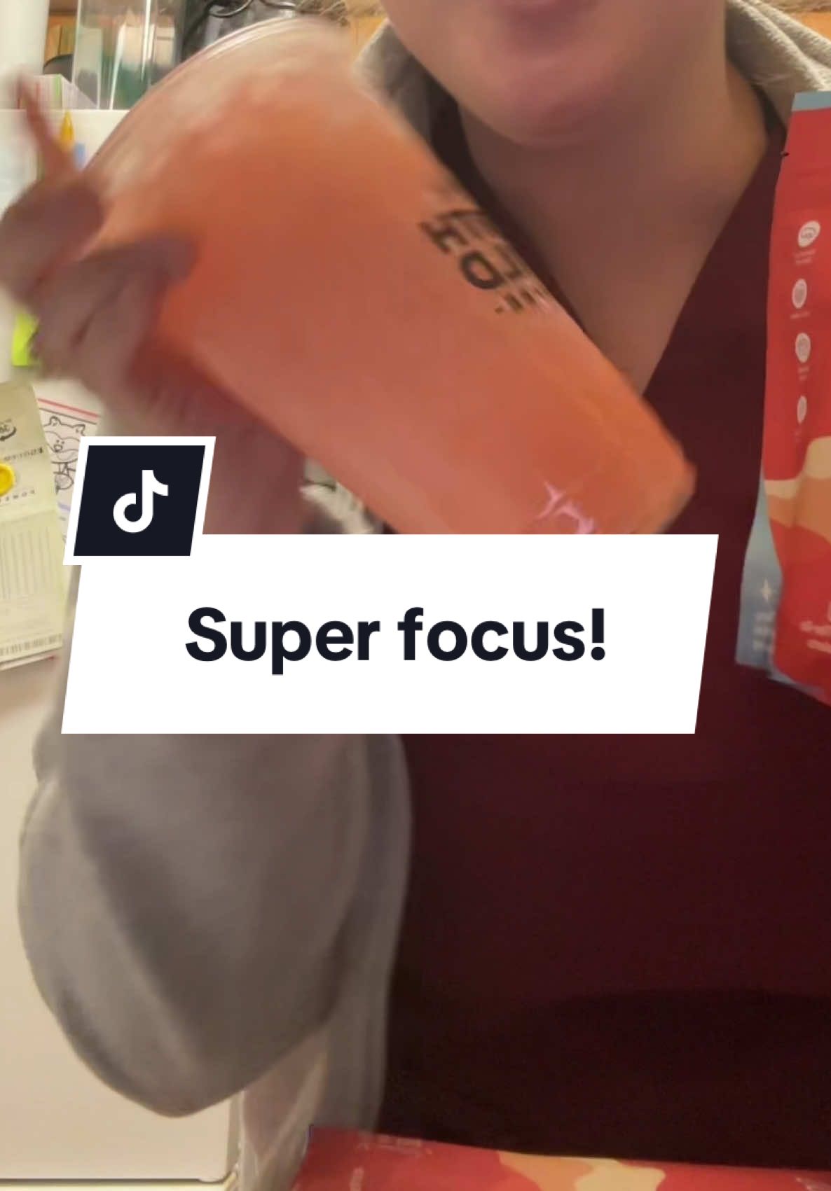 TikTok post by @quincyknowles for drinknello. Caption reads: [...] Already love the fruit punch 🫶🏼💛....