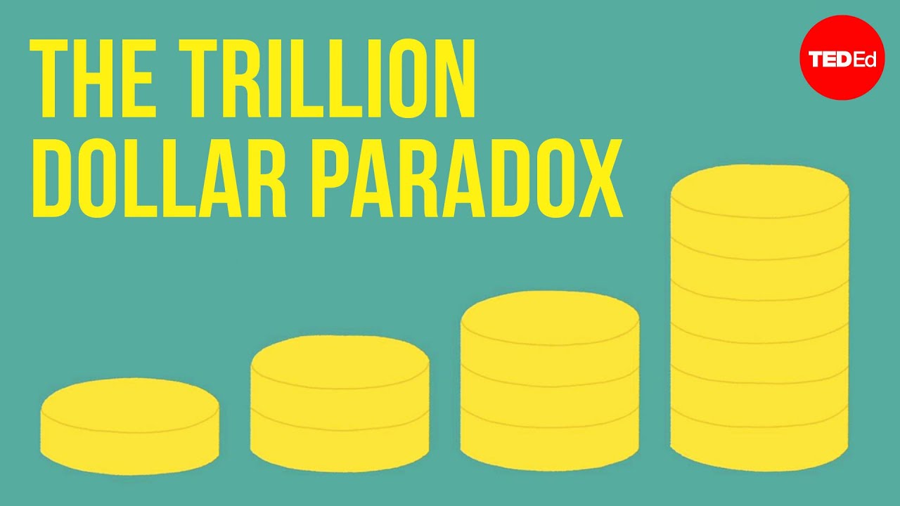 YouTube post by @TEDEd for TED. Caption reads: The trillion dollar paradox - George Zaidan.