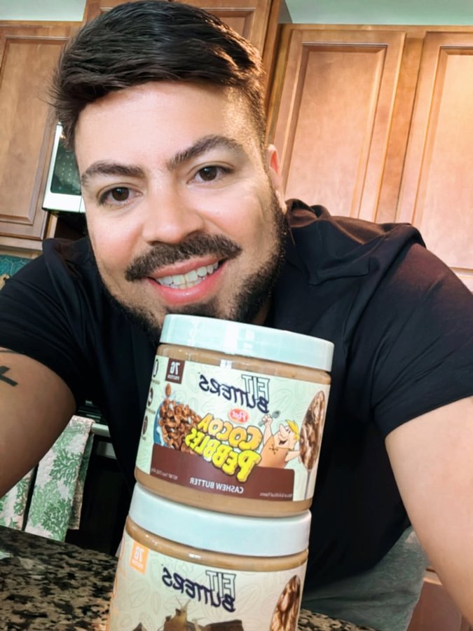 Instagram post by @rodney_ambgym for FIt Butters. Caption reads: 🔥 Why do I love Fit Butter? Because it’s not just....