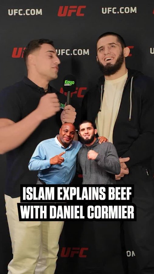 Instagram post by @jonbernardk for Kayo Sports. Caption reads: Islam explains his beef with D.C 😂

🇦🇺 JDM or....