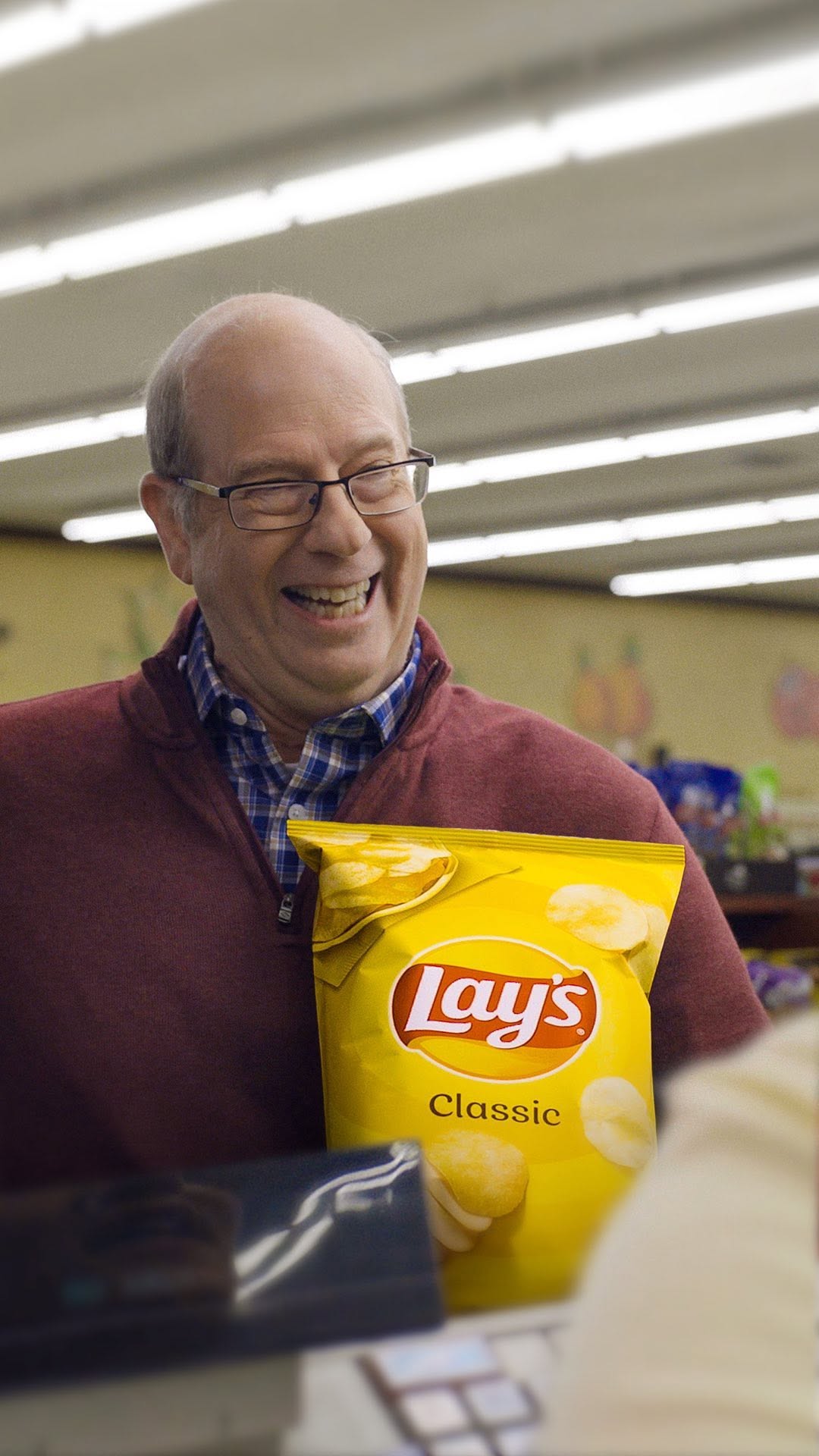 Instagram post by @jimmykimmel for Lay's. Caption reads: Happy Groundhog Lay’s!.