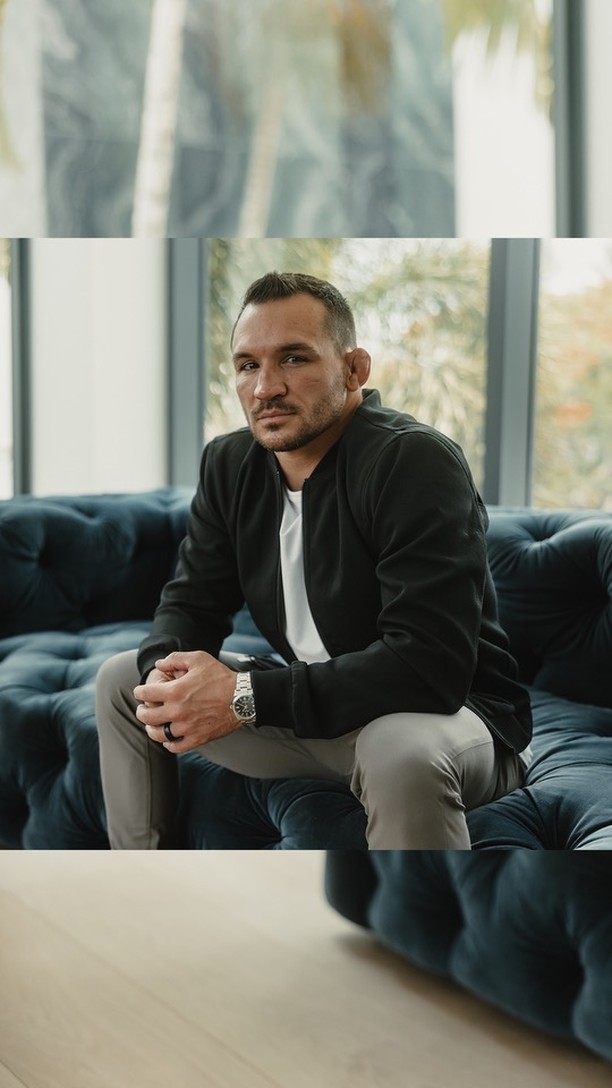 Instagram post by @mikechandlermma for Cuts Clothing. Caption reads: Let The Work Talk. Proud to announce my....