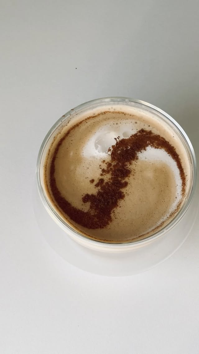 Instagram post by @michaelmatthew_ for Zulay Kitchen. Caption reads: Perfect Cappuccino Morning with @zulay_kitchen !....
