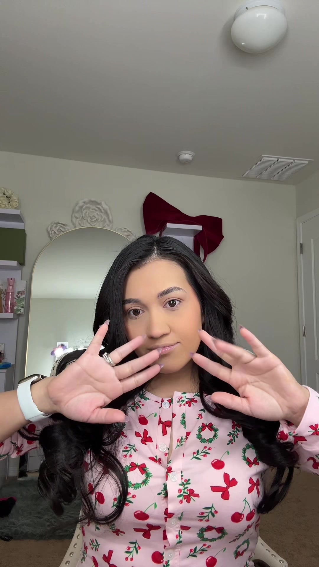 TikTok post by @_ceegomez for Slopehill. Caption reads: My favorite hair tool 💞🎀 @Brightup @Slopehill....