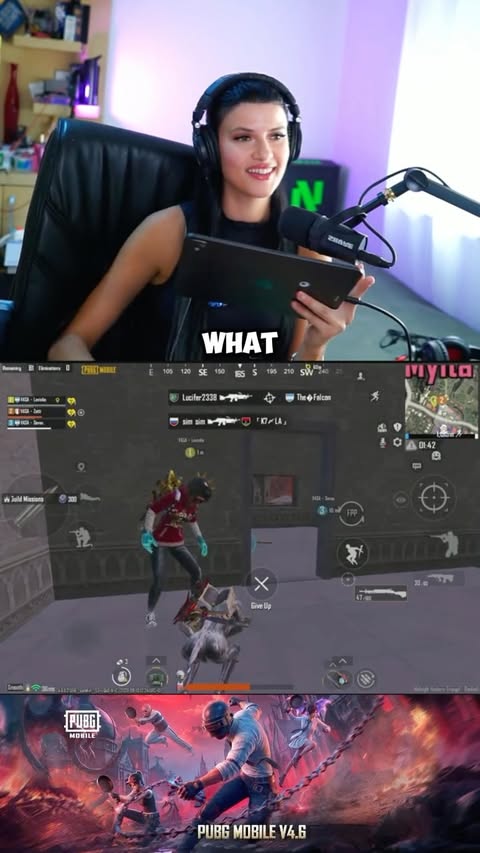 Instagram post by @notzetti for PUBG MOBILE. Caption reads: [...] revive, I don’t revive 🤝😎 • • • •....