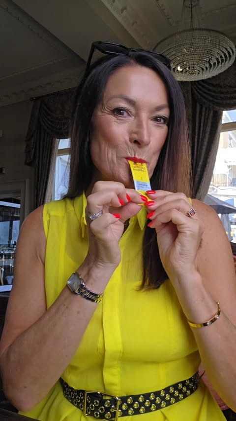 Instagram post by @dressaholicstyle for Absolute Collagen. Caption reads: [...] it is👍 Twelve months ago I added Absolute....