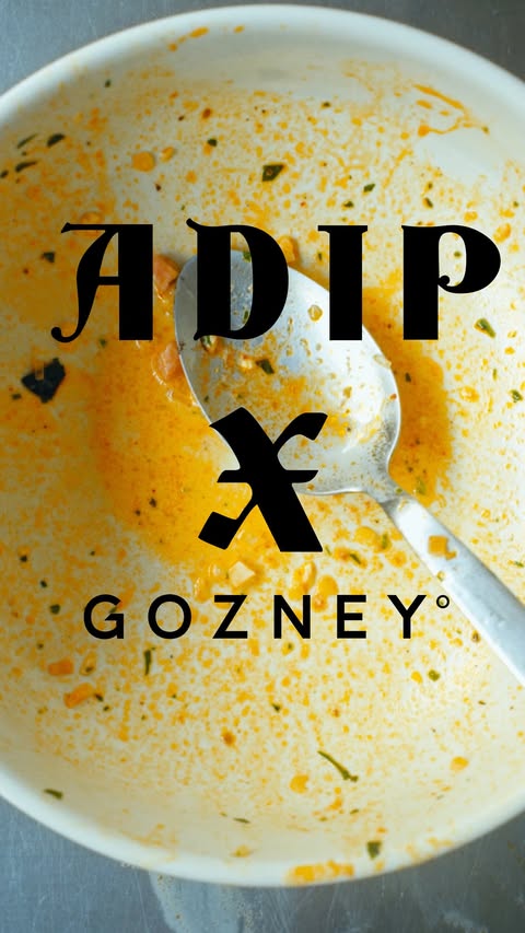 Instagram post by @adip_food for Gozney. Caption reads: Spicy Mussels in the Gozney Arc XL - Another Day....