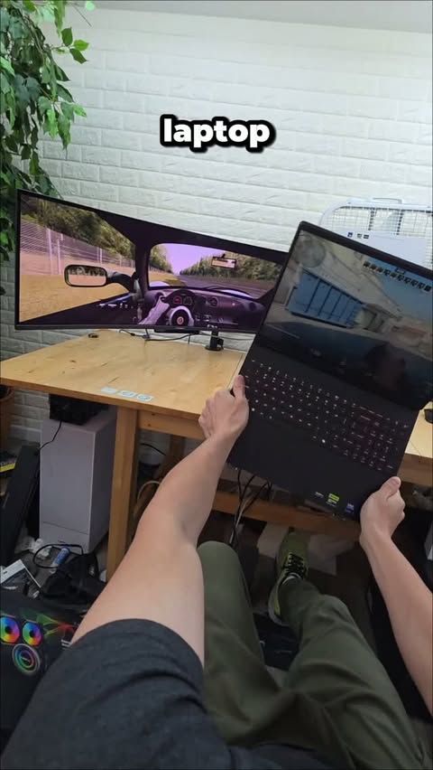 Instagram post by @mryeester for HyperX. Caption reads: [...] absurd desk setup I could conjure. The....