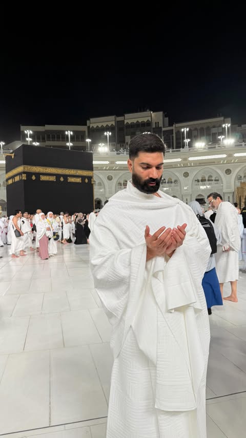 Instagram post by @navedqureshi for Visit Saudi. Caption reads: Some journeys aren’t meant to be rushed or loudly....