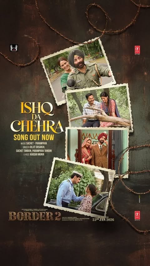 Instagram post by @sonambajwa for Amazon Music. Caption reads: Ishq da yaara naam suna tha, tujhse mila toh main....