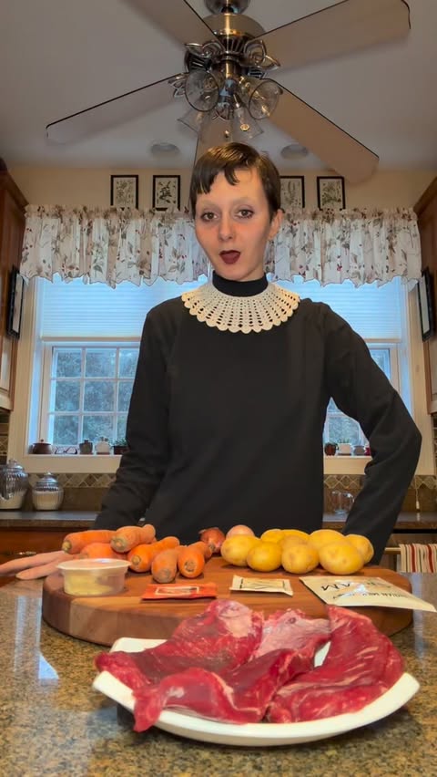 Instagram post by @aimeefrance for Blue Apron. Caption reads: making dinner for my parents with @blueapron....