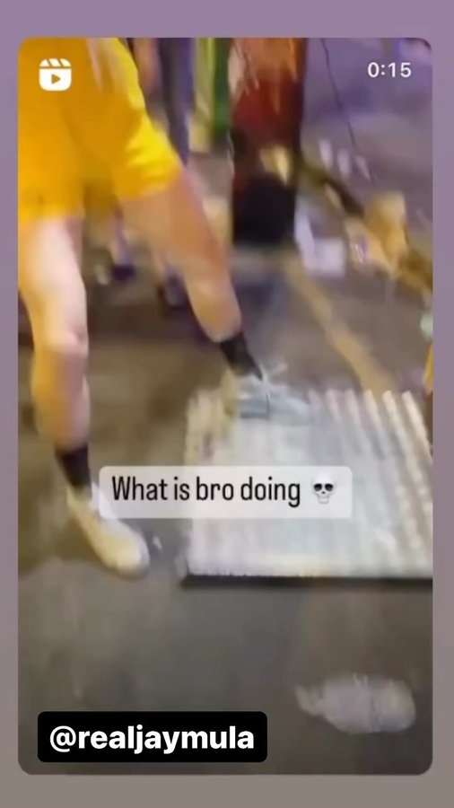 Instagram post by @realjaymula for The Shade Room. Caption reads: WTF THANOS 😭😭😭 #explore #explorepage #sfs....