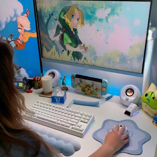 Instagram post by @nintendes for Petimint. Caption reads: [...] excitement when I saw the stuff that....