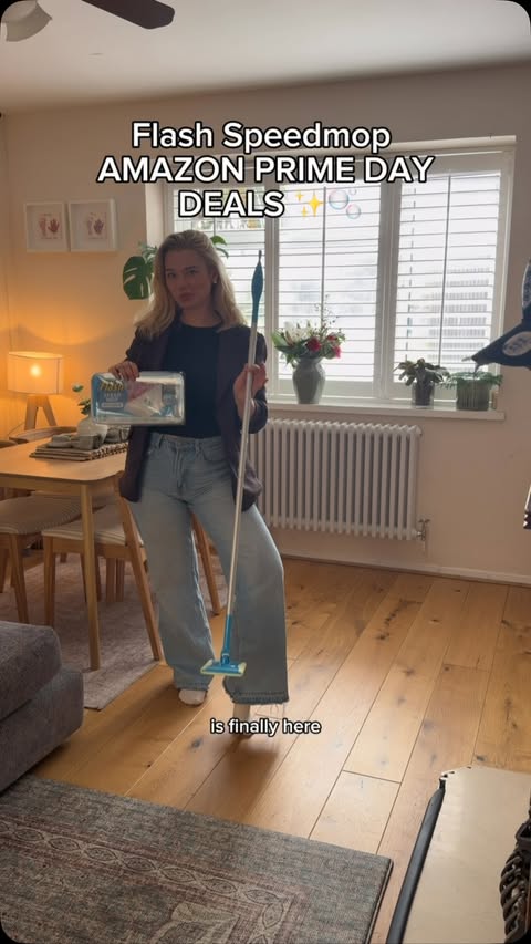 Instagram post by @katieariam for Joy of Clean. Caption reads: [...] need a separate mop and bucket. @joyofclean....
