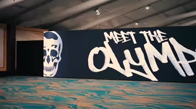 Instagram post by @mrolympiallc for Gymreapers. Caption reads: [...] The Olympians!** 
Brought to you by....