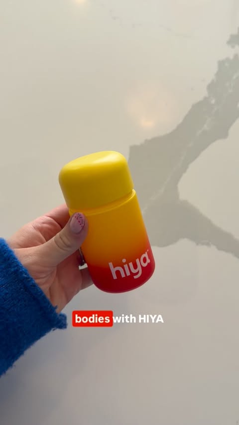 Instagram post by @itskaylayounger for Hiya. Caption reads: @hiyahealth multivitamins are always a [...].