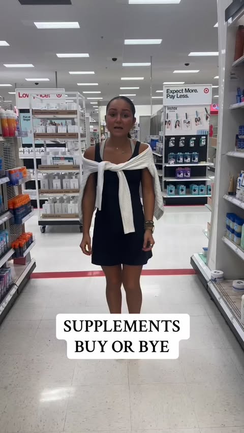 Instagram post by @lexinoelv for Seed. Caption reads: Supplements at target buy💵 or bye 👋🏼 

Comment....