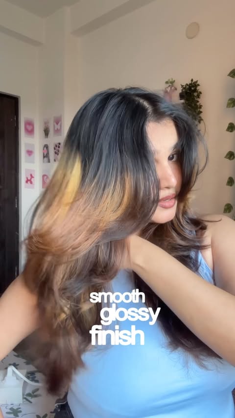 Instagram post by @s.maryeiamm for Bombae by Bombay Shaving Company. Caption reads: blowout so good, the return policy became....