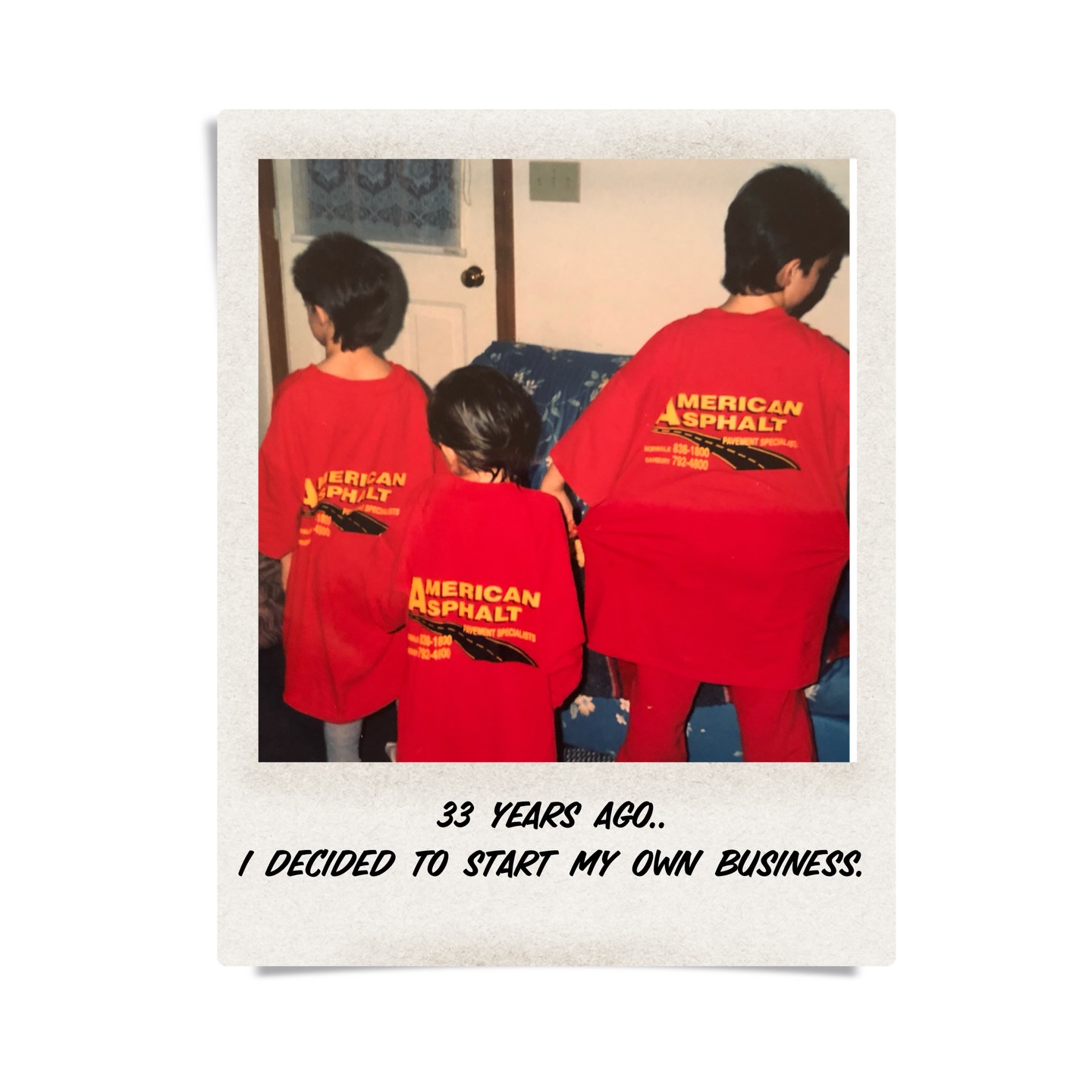 Instagram post by @americanpavement for John Deere. Caption reads: From our first John Deere machine to the fleet we....