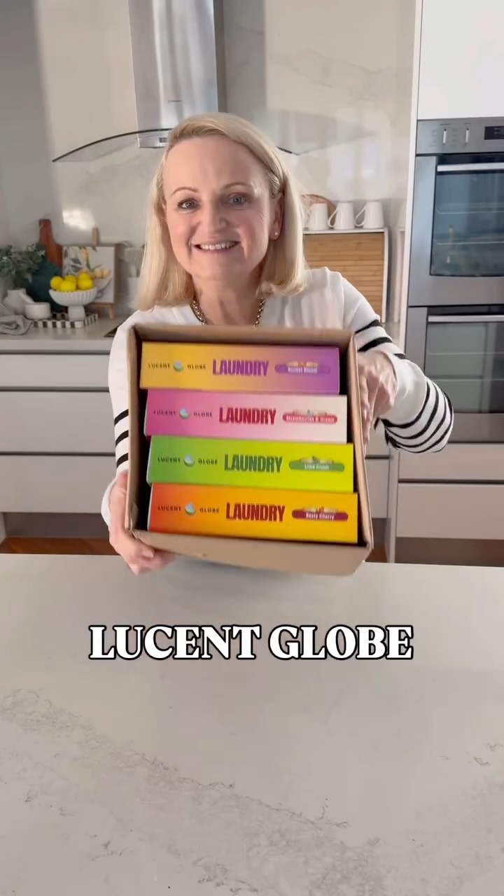 Instagram post by @lookwhat_i_found for Lucent Globe. Caption reads: I’m so excited to announce that @lucentglobe has....