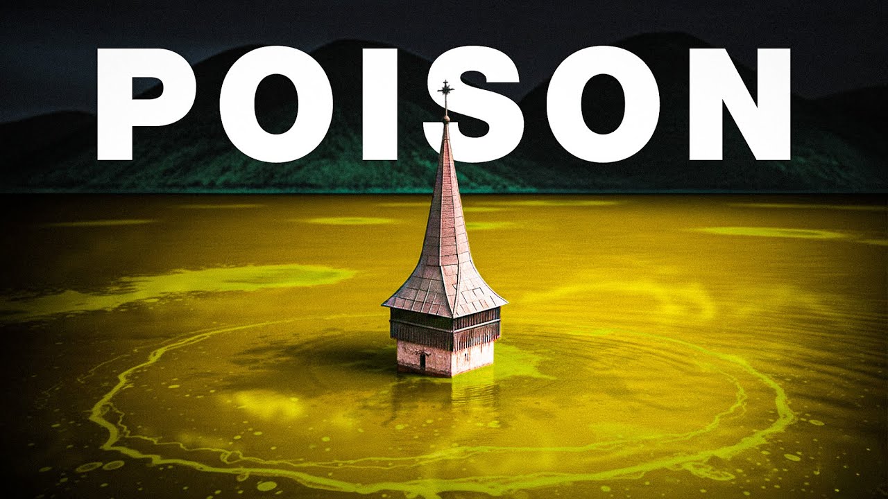 YouTube post by @Faultlinevideos for Surfshark. Caption reads: Romania's Most Evil Town.