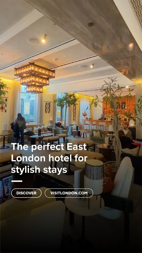 Instagram post by @hartshoreditch for VISIT LONDON. Caption reads: [...] Shoreditch #LondonMakesItPossible....