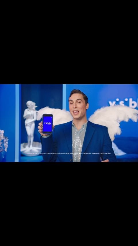 Instagram post by @bennydrama7 for Visible. Caption reads: Got to be YOUPID 🏹 and talk to my girlies about....