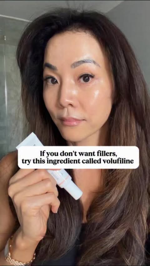 Instagram post by @thedavisstandard for Abib Cosmetics. Caption reads: @abib.global PDRN volume fill-it cream is made....
